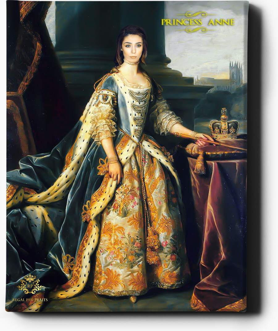The Empress | Custom Royal Portraits | Custom Gift for Her - Regal Pawtraits