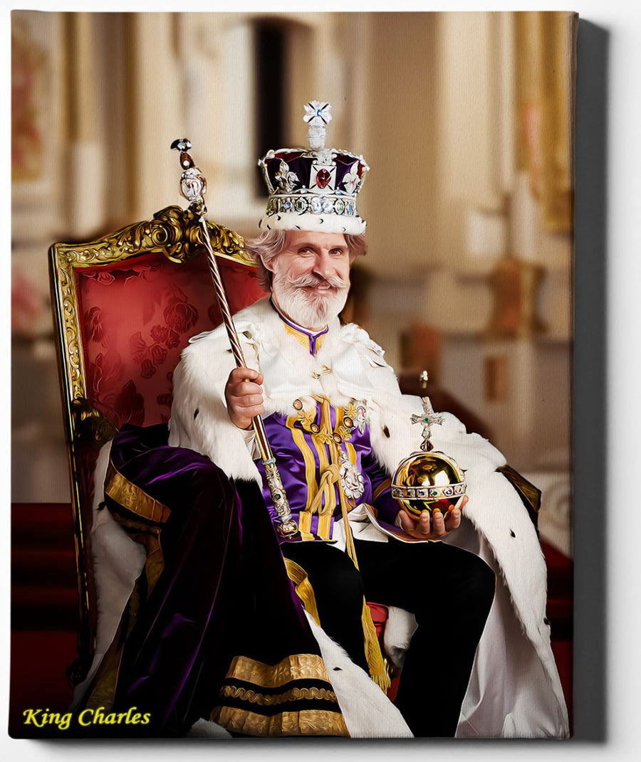 The King Coronation Portrait