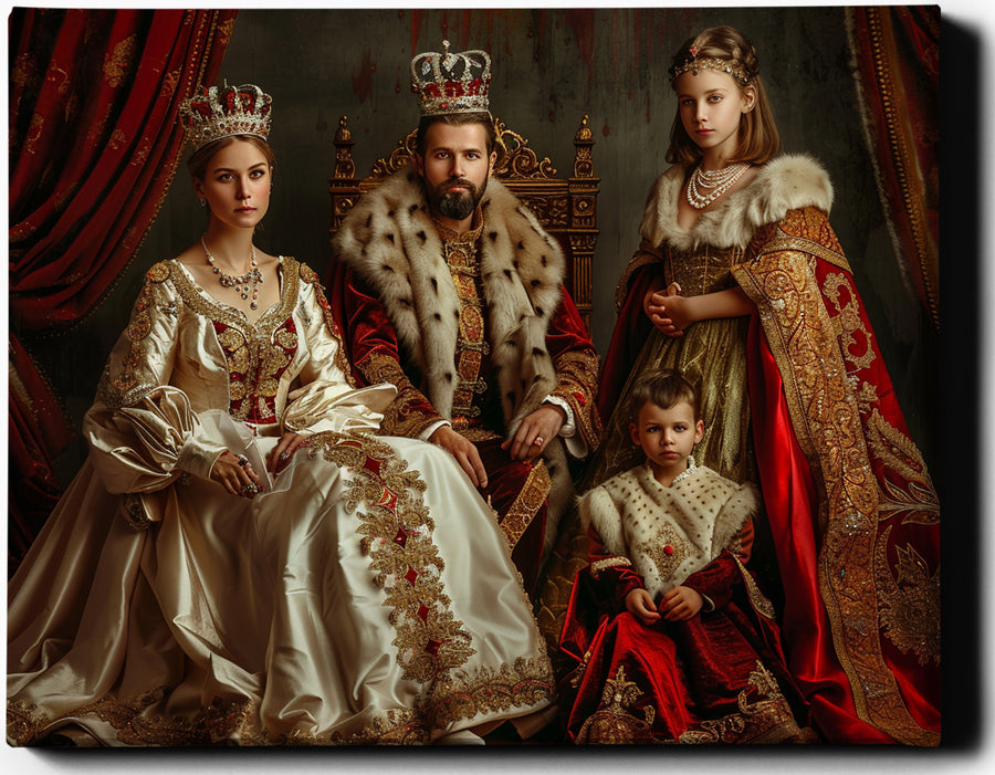 The Majestic Dynasty: Timeless Elegance in Royal Attire