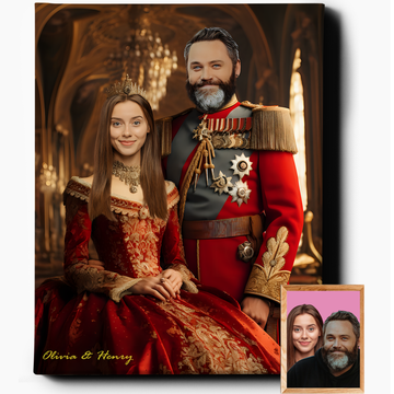 Royal Couple in Winter Palace