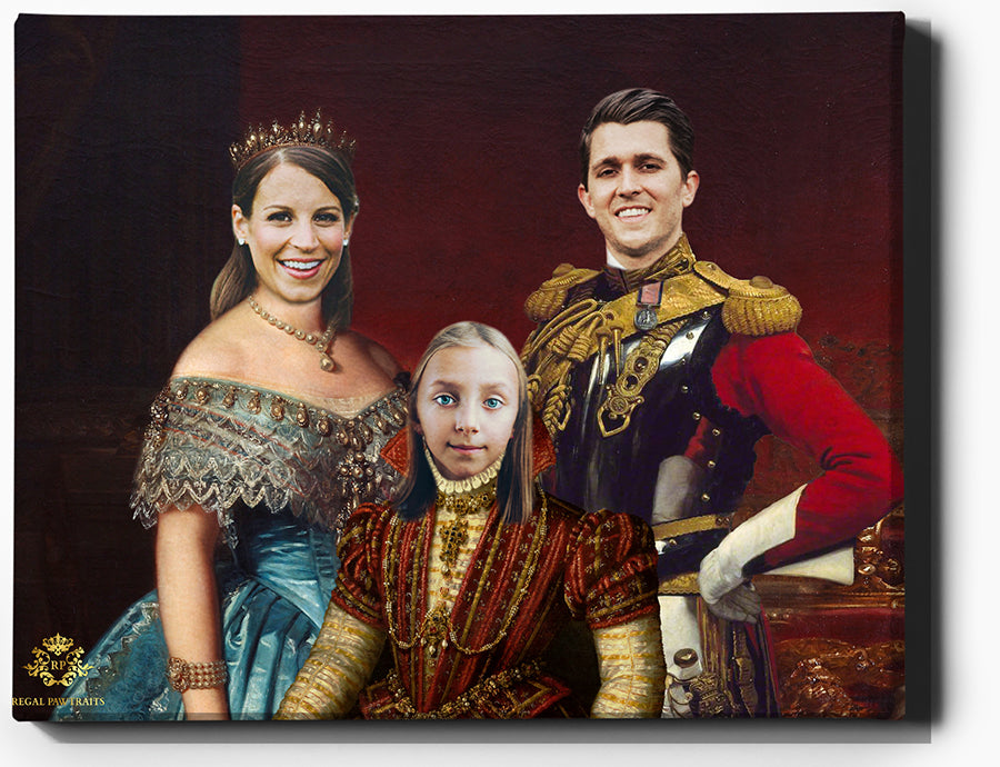 The Royal House | Custom Family Portraits | Custom Royal Portraits - Regal Pawtraits